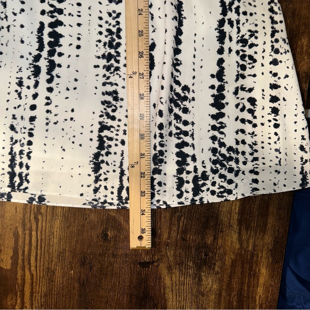 NWT Cooper & Ella White Black Rosie Dotted Stripes Mini Dress - Picture 13 of 13